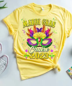 Mardi Gras Cruise Squad 2023 Matching Decorations T Shirt 2