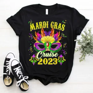 Mardi Gras Cruise Squad 2023 Matching Decorations T Shirt 3