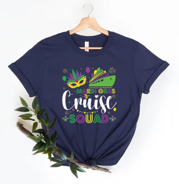 Mardi Gras Cruise Squad Festival Shirt