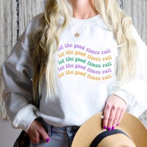 Mardi Gras Let The Good Times Roll Sweatshirt 1