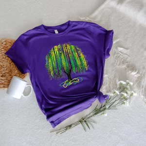 Mardi Gras Tree New Orleans Fat Tuesday Shirt