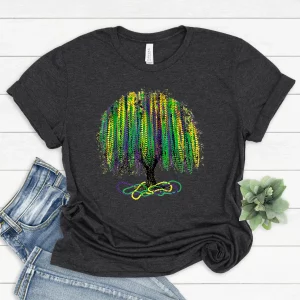 Mardi Gras Tree New Orleans Fat Tuesday Shirt