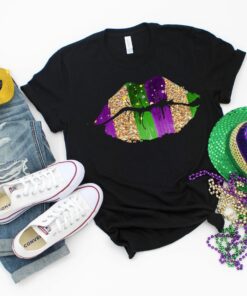 Mardi Lips Gras Fat Tuesday Flower De Luce Shirt 2 Mardi Lips Gras Fat Tuesday Flower De Luce Shirt 3