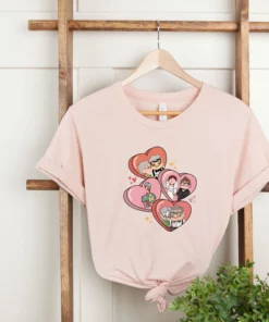 Matching Valentines Ellie & Carl Love Couple T-Shirt 1 Matching Valentines Ellie amp Carl Love Couple T Shirt 2