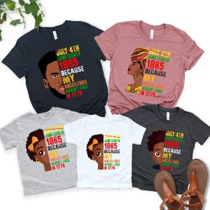 Melanin Black History Juneteenth Family Matching Shirt