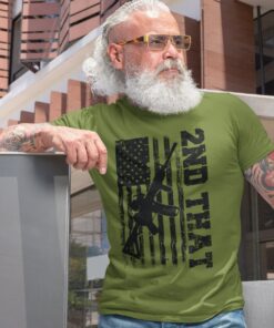 Mens Pro Gun 2nd That American Flag Patriotic AR-15 Shirt 2 Mens Pro Gun 2nd That American Flag Patriotic AR 15 Shirt 3