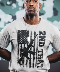 Mens Pro Gun 2nd That American Flag Patriotic AR-15 Shirt 4 Mens Pro Gun 2nd That American Flag Patriotic AR 15 Shirt 5
