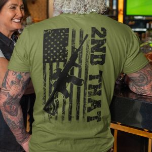 Mens Pro Gun 2nd That Second Amendment USA Patriotic T shirt 1