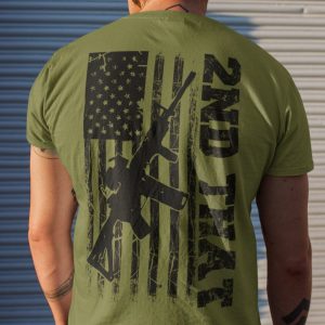 Mens Pro Gun 2nd That Second Amendment USA Patriotic T-shirt