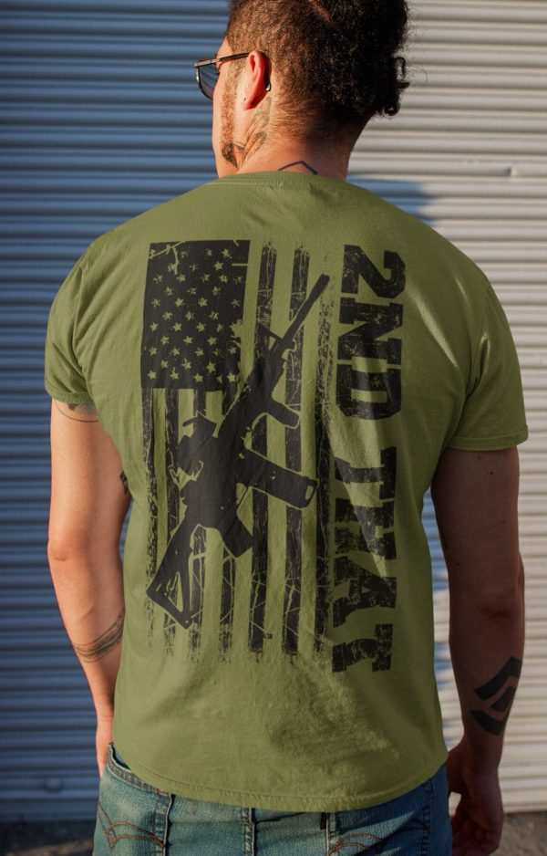 Mens Pro Gun 2nd That Second Amendment USA Patriotic T-shirt