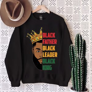 Mens Strong Black King African American Natural Afro T Shirt 4