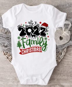 Merry Christmas 2022 Matching Family Santa Shirt 2