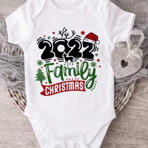 Merry Christmas 2022 Matching Family Santa Shirt 2