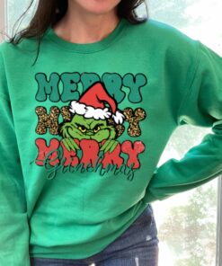 Merry Grinch Christmas Sweatshirt Shirt 2