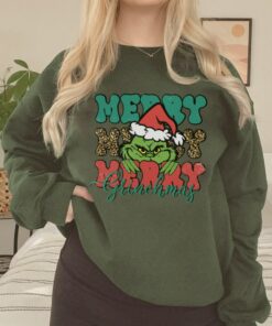 Merry Grinch Christmas Sweatshirt Shirt 3