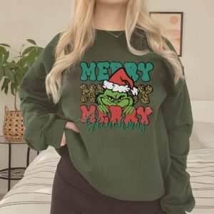 Merry Grinch Christmas Sweatshirt Shirt 3