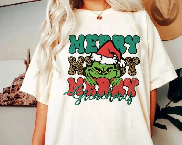 Merry Grinch Christmas Sweatshirt Shirt