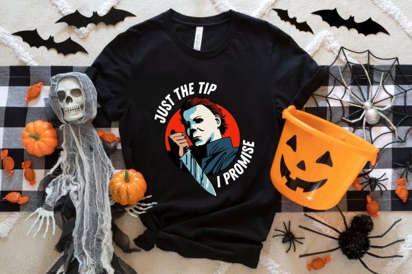 Michael Myers Halloween Horror Movie Just The Tip Shirt