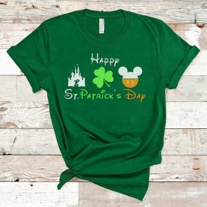 Mickey Mouse Shamrock St Patrick’s Day Clover Shirt