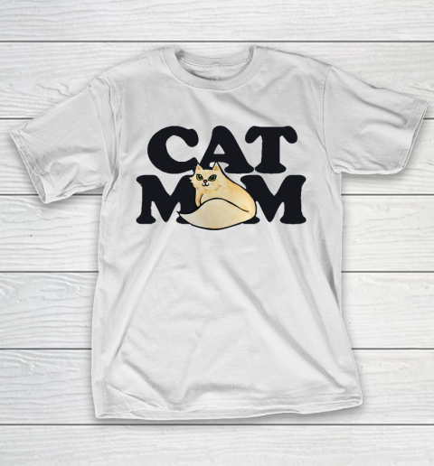 Mother’s Day Funny Gift Ideas Apparel  Cat Mom tee shirts cat lovers tshirt T Shirt T-Shirt