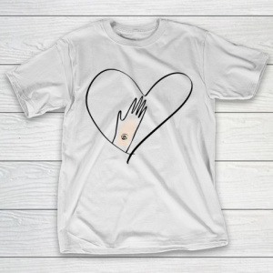 Mother’s Day Funny Gift Ideas Apparel  Heart and hand  mother T-Shirt