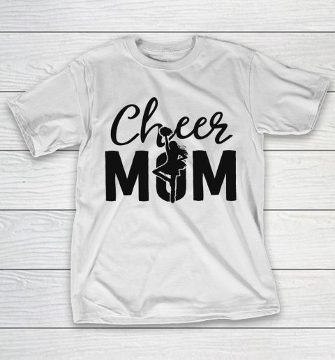 Mother’s Day Funny Gift Ideas Apparel  Pink Cheer Mom Gifts Cheerleader Mom Shirt Mama Mother T Shi T-Shirt