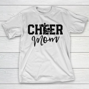 Mother’s Day Funny Gift Ideas Apparel  Pink Cheerleader Mom Shirt Cheer Mom Gifts Mama Mother T Shi T-Shirt