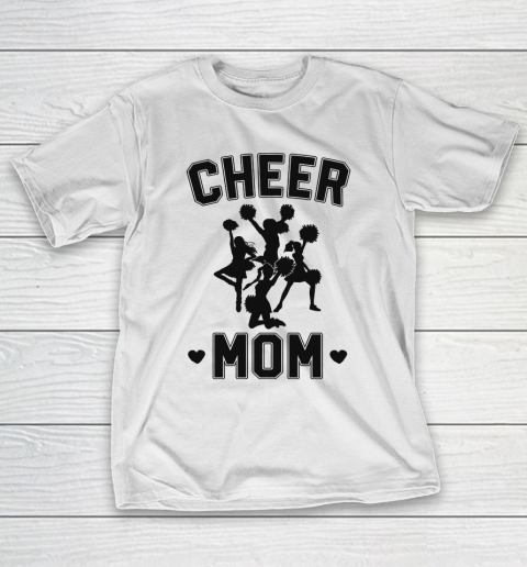 Mother’s Day Funny Gift Ideas Apparel  Retro Cheer Mom Gifts Vintager Cheerleader Mom Shirt Mother T-Shirt