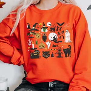 Mystical Little Things Halloween Witchy Women Spooky Sweatshirt