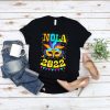 NOLA 2022 Mardi Gras New Orleans Souvenir Carnival Mask Shirt