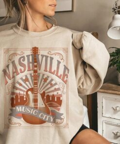 Nashville Vintage Music Country Concert Love T Shirt 1