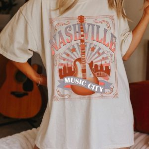 Nashville Vintage Music Country Concert Love T Shirt