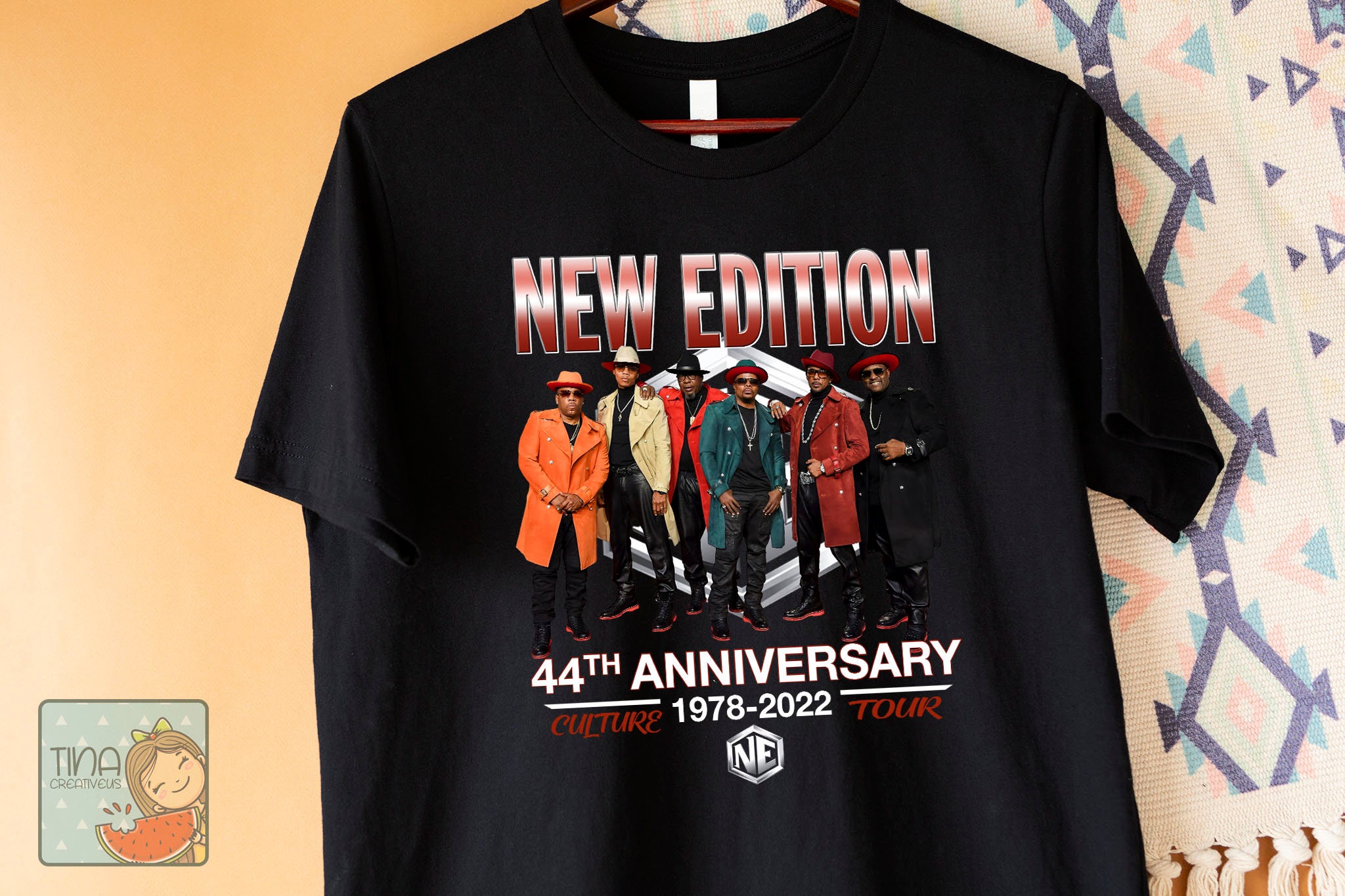 New edition tour t shirts sale