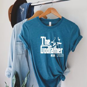 New Godfather Personalized Daddy Fathers Day Shirt 3