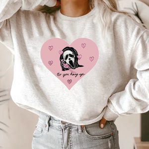 No You Hang Up First Ghostface Calling Halloween Scream Movie Sweatshirt 4