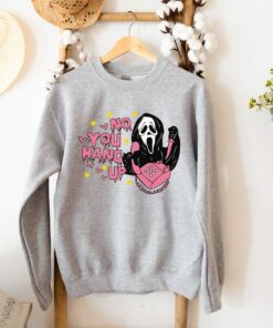 No You Hang Up Ghostface Valentine Halloween Sweatshirt Shirt 3