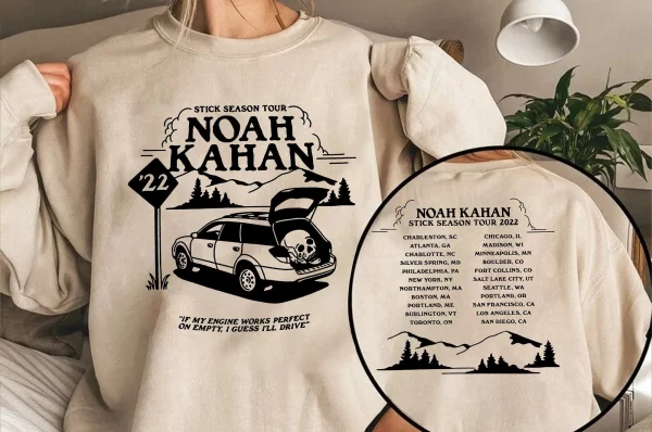 Noah Kahan Merch Shirt Hoodie