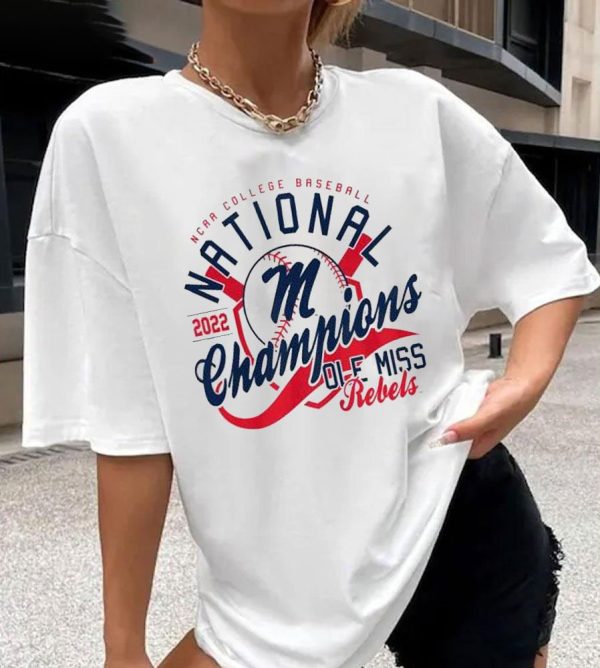 Ole Miss National Champions NCAA Baseball 2022 Unisex Shirt