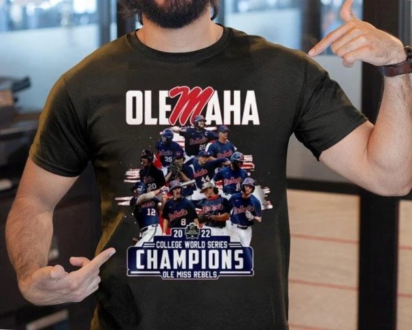 Ole Miss National Championships Rebels 2022 College World Series Shirt