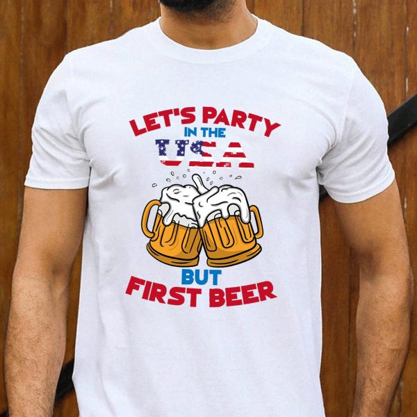 Party in the USA Patriotic Independence Day Tank Top Unisex For Women Men