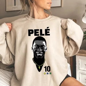 Pele Brazil Soccer Shirt 1