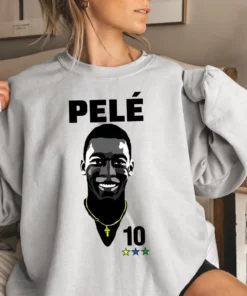 Pele Brazil Soccer Shirt 1 Pele Brazil Soccer Shirt 2