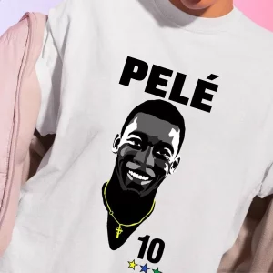 Pele Brazil Soccer Shirt 3