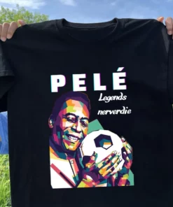 Pele Legend Soccer Shirt 4