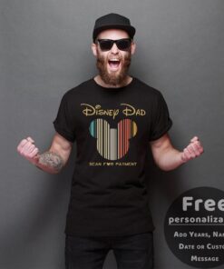 Personalization Disney Dad Scan For Payment Mickey Shirt 3