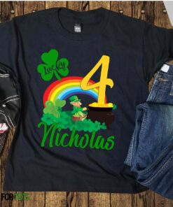 Personalized Birthday St Patricks Day Shirt 1