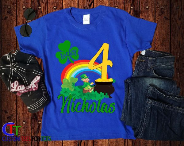 Personalized Birthday St Patricks Day Shirt