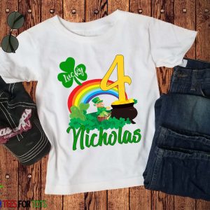 Personalized Birthday St Patricks Day Shirt 4