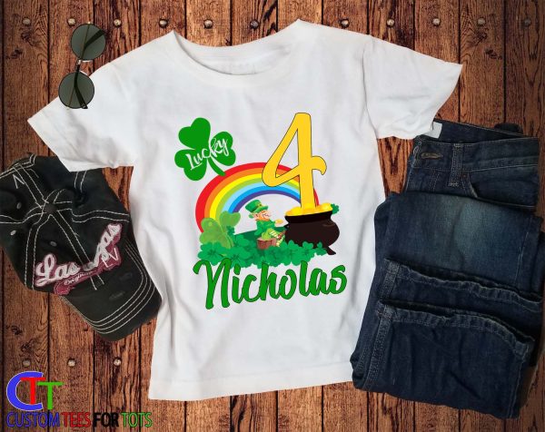 Personalized Birthday St Patricks Day Shirt