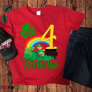 Personalized Birthday St Patricks Day Shirt 5